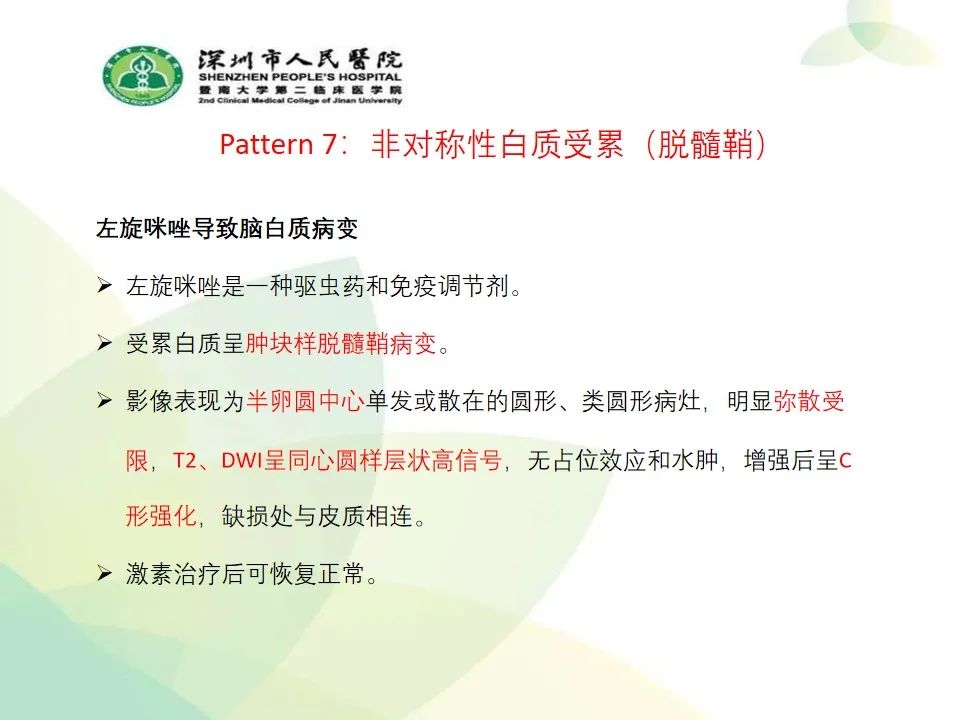 影像PPT - 【PPT】中毒性和代谢性脑病的显像模式-47