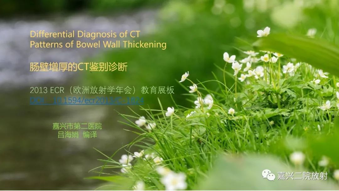 影像PPT - 【PPT】肠壁增厚的CT鉴别诊断-1