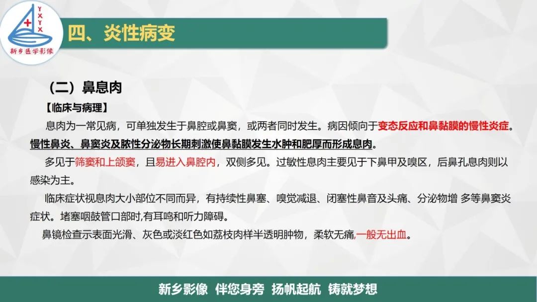 影像PPT - 【PPT】医学影像诊断学教材解读—鼻部疾病-20