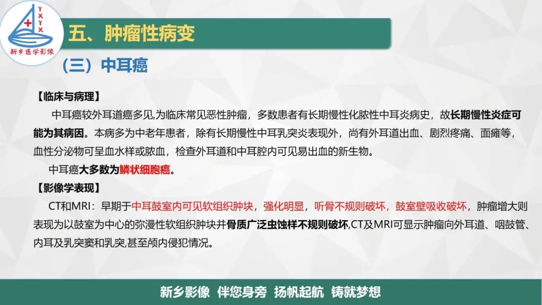 影像PPT - 【PPT】医学影像诊断学教材解读—耳部疾病2-8