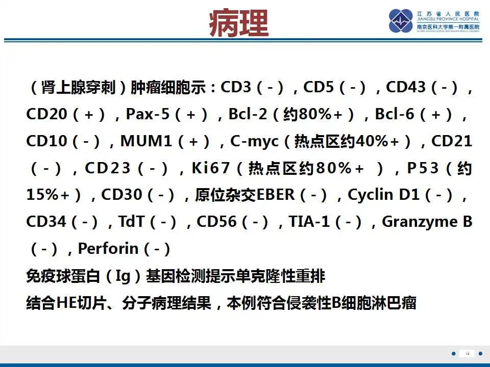 影像PPT - 【PPT】原发性肾上腺淋巴瘤-13