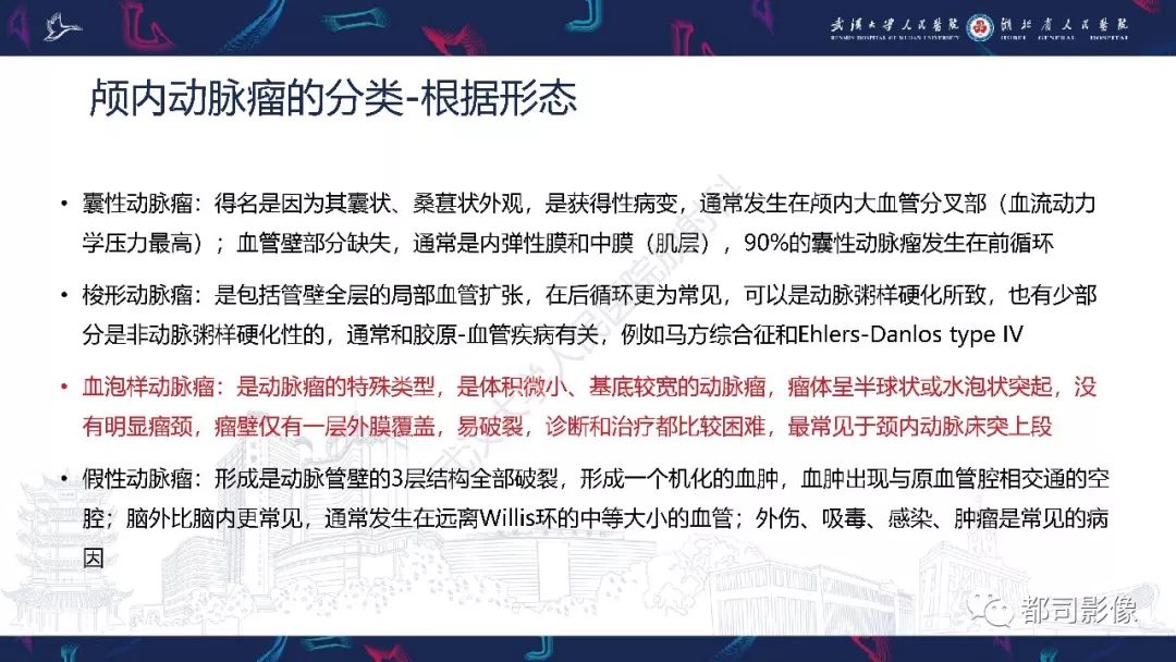 影像PPT - 【PPT】颅内动脉瘤分类、影像表现及鉴别诊断-41