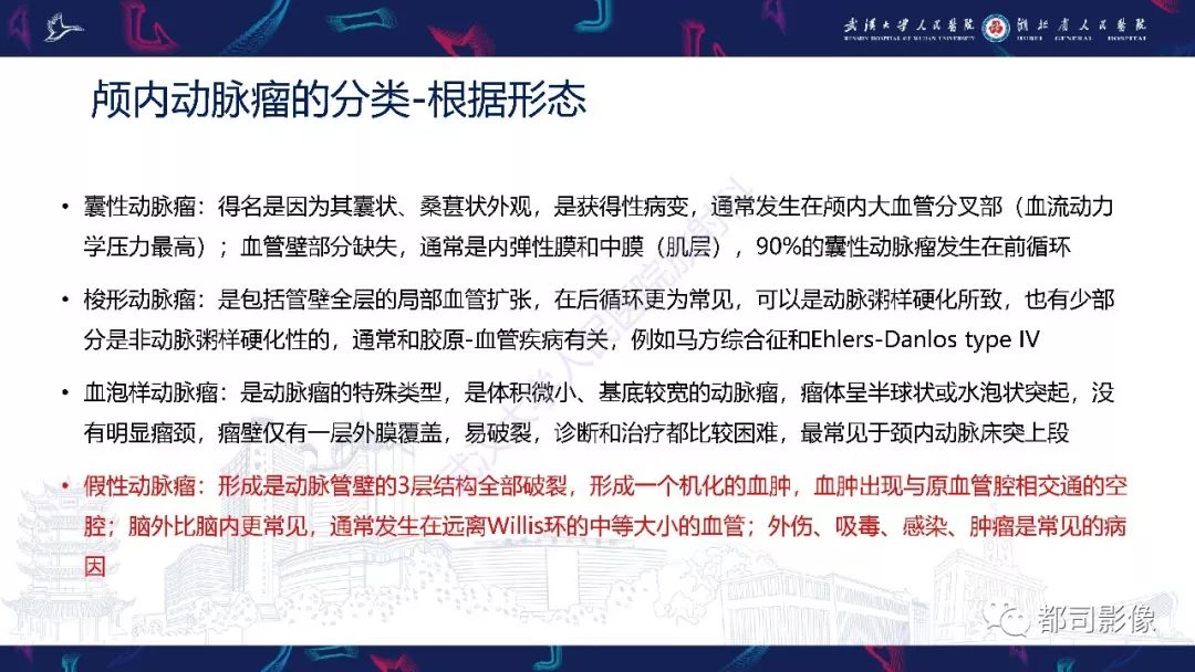 影像PPT - 【PPT】颅内动脉瘤分类、影像表现及鉴别诊断-48