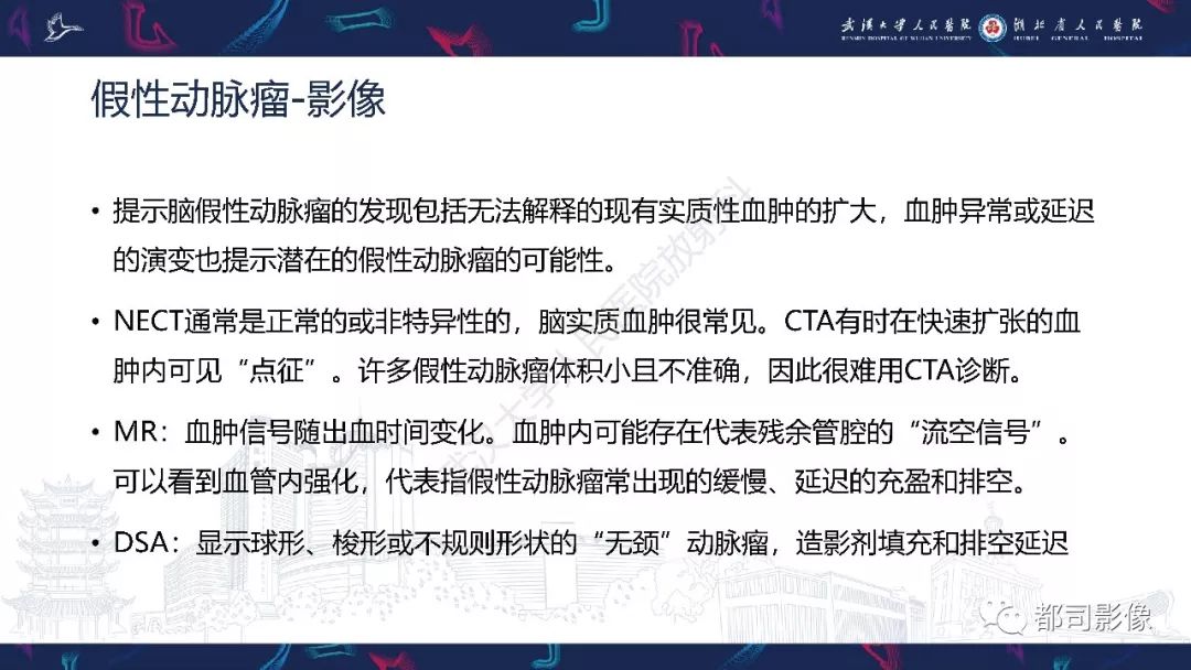 影像PPT - 【PPT】颅内动脉瘤分类、影像表现及鉴别诊断-51