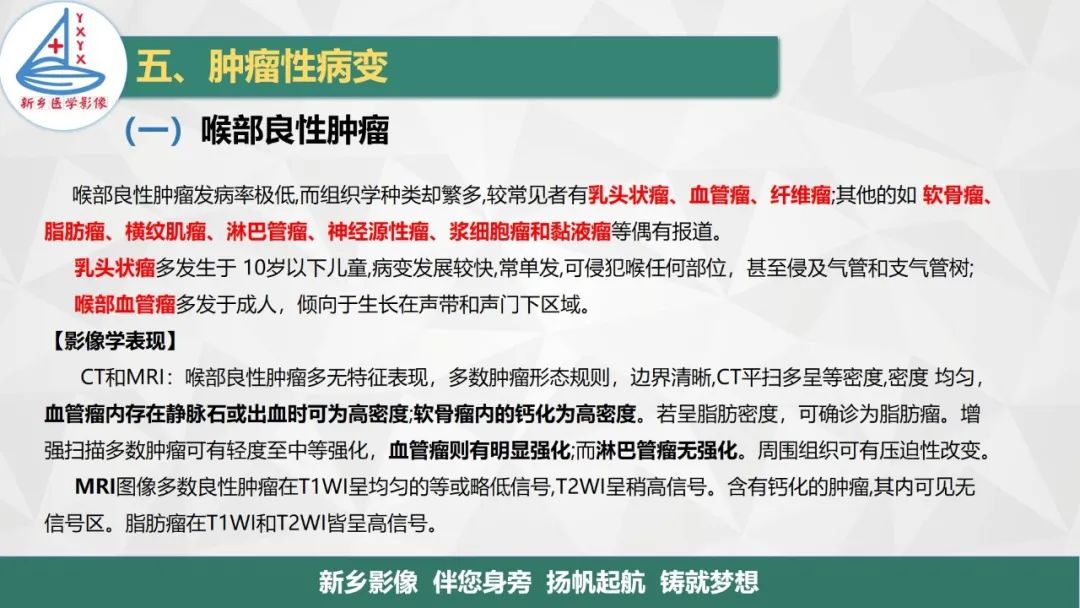 影像PPT - 【PPT】医学影像诊断学教材解读—喉部疾病-23