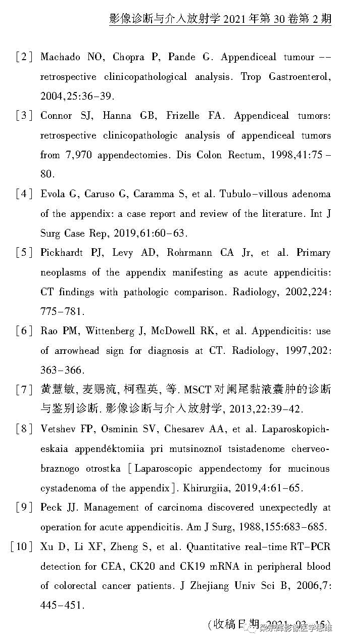 影像PPT - 【病例】阑尾良性肿瘤1例CT影像诊断思维-10