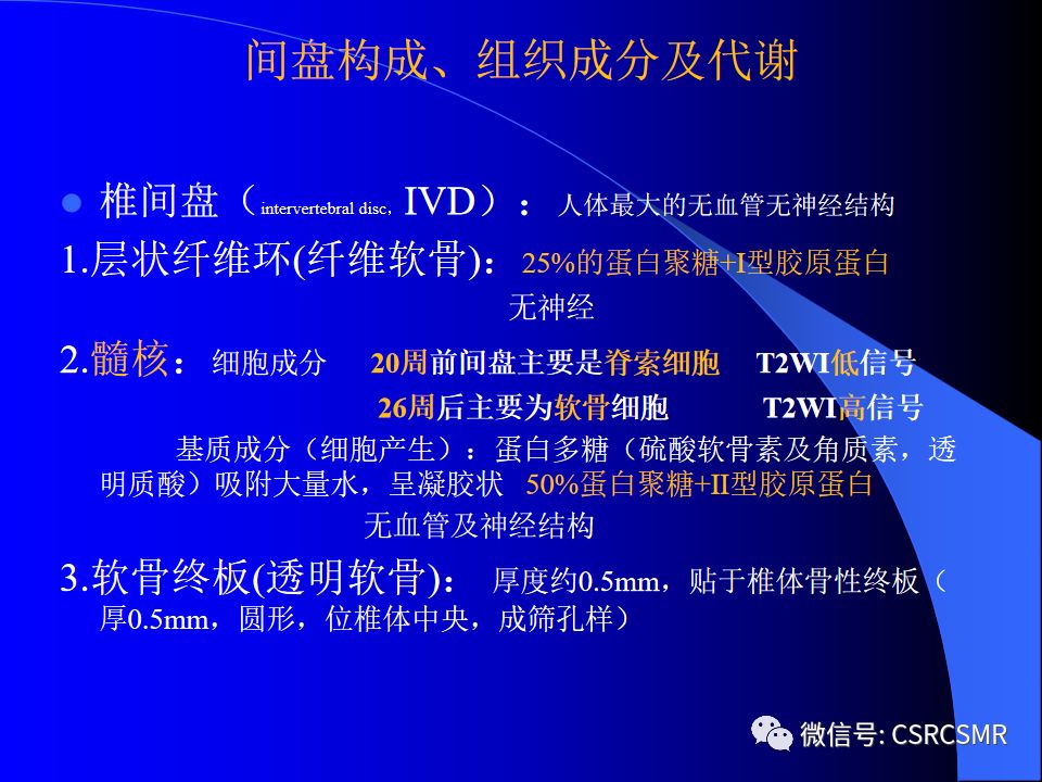 影像PPT - 【PPT】椎间盘发育、退变与病变MRI表现-6