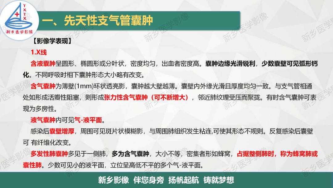 影像PPT - 【PPT】医学影像诊断学教材解读—气管和支气管病变-4