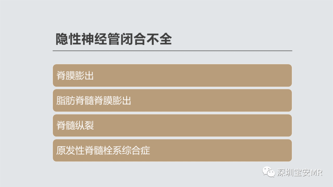 影像PPT - 【PPT】隐性神经管闭合不全的影像诊断-3