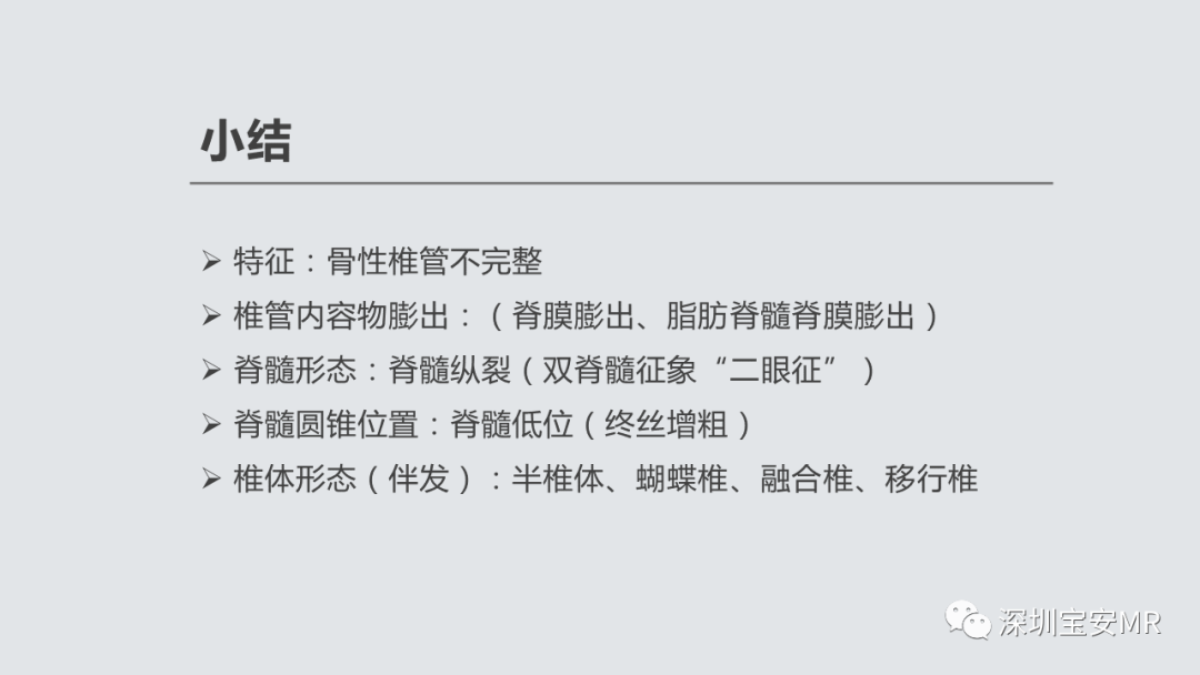 影像PPT - 【PPT】隐性神经管闭合不全的影像诊断-26