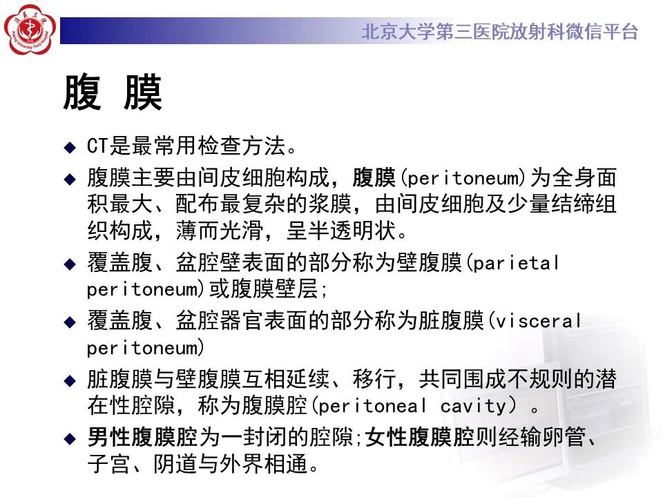 影像PPT - 【PPT】腹膜及腹膜后解剖及影像-3