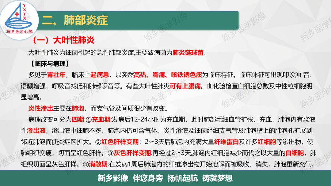 影像PPT - 【PPT】医学影像诊断学教材解读—肺部病变2-3