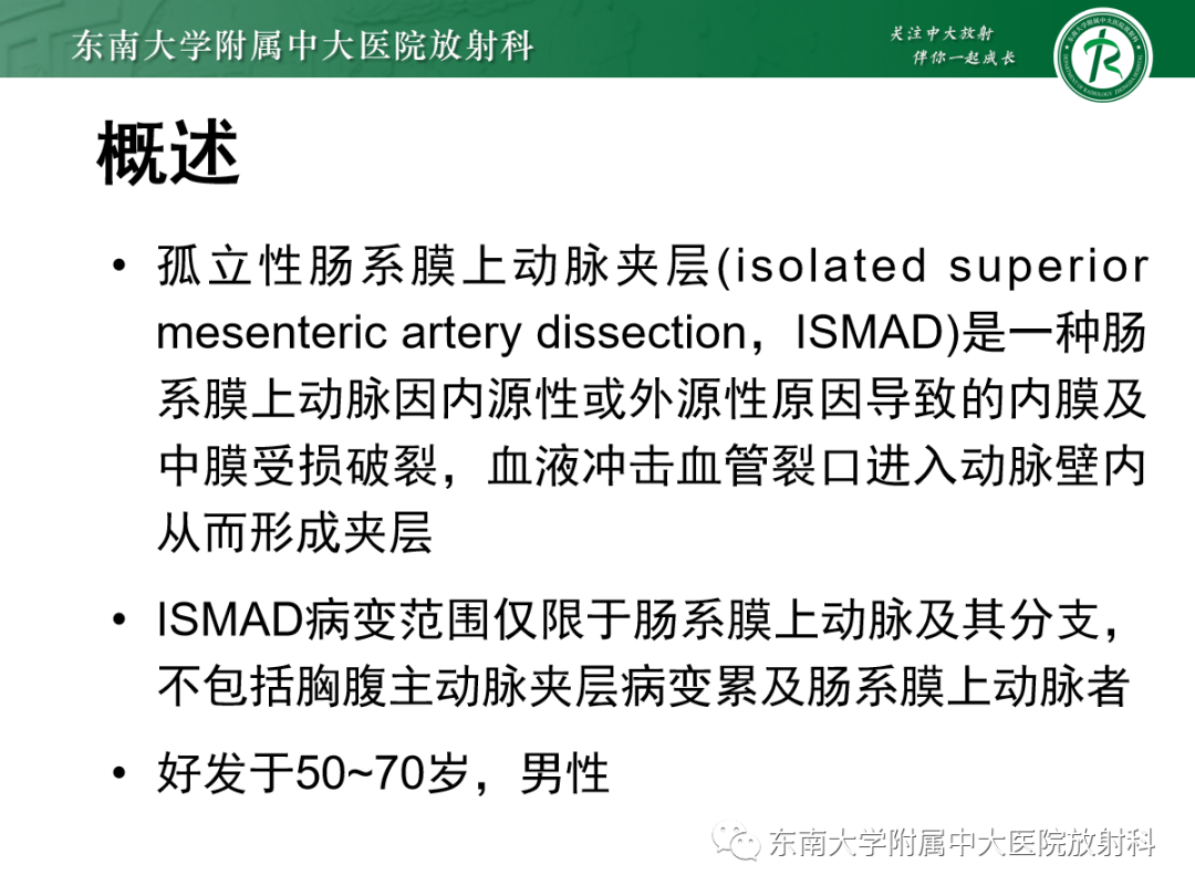 影像PPT - 【PPT】肠系膜上动脉夹层-6