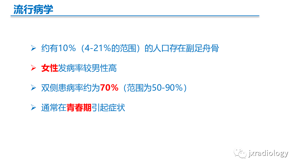 影像PPT - 【PPT】足副舟骨分型及相关病变-3
