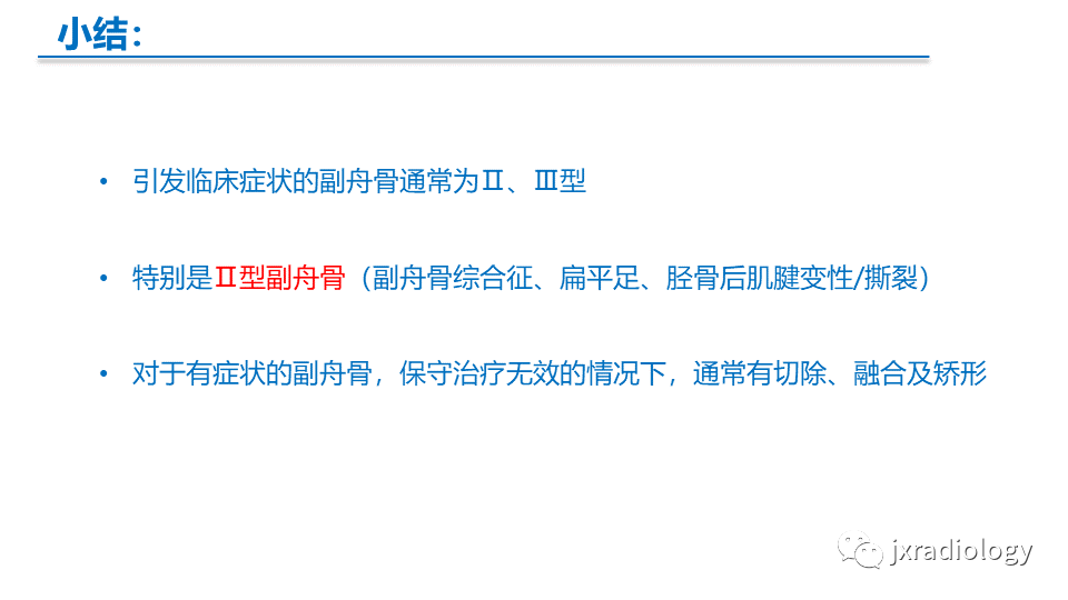 影像PPT - 【PPT】足副舟骨分型及相关病变-36