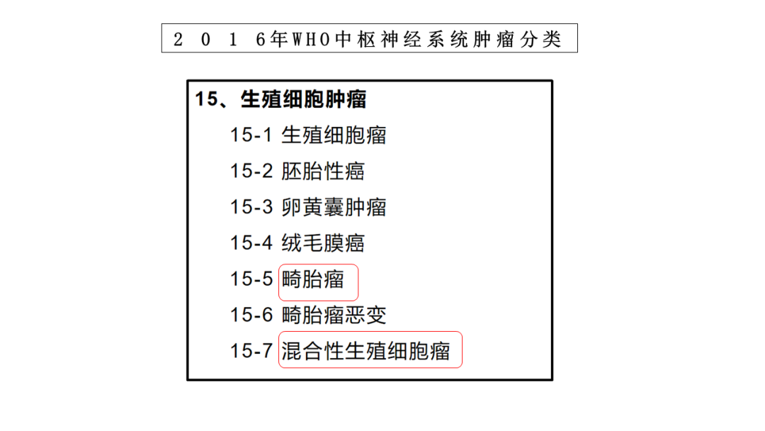 影像PPT - 【病例】侧脑室混合性生殖细胞瘤 VS 松果体畸胎瘤MR-25