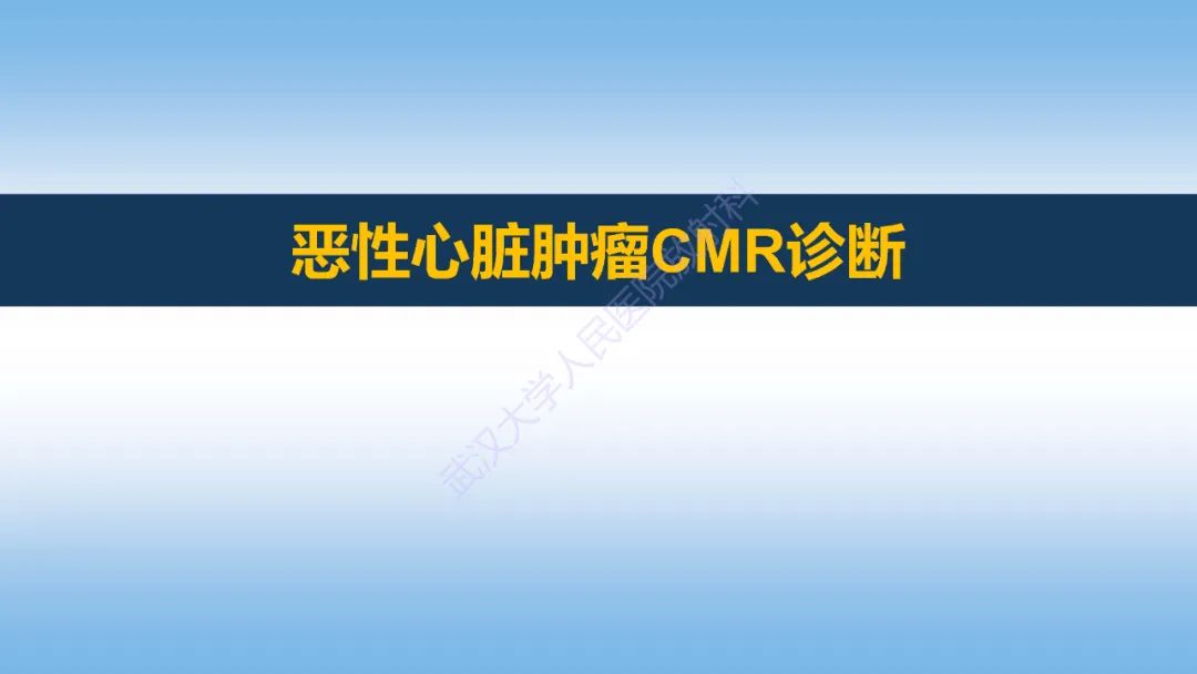 影像PPT - 【PPT】心脏原发肿瘤MR诊断-29