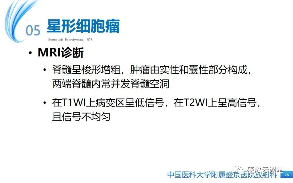 影像PPT - 【PPT】圆锥马尾型粘液乳头型室管膜瘤-28
