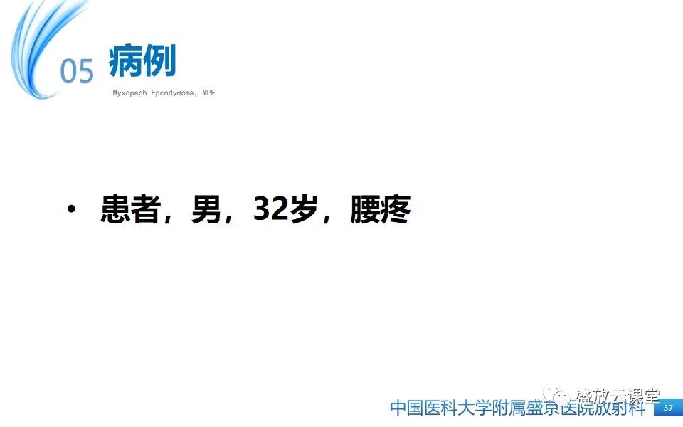 影像PPT - 【PPT】圆锥马尾型粘液乳头型室管膜瘤-37