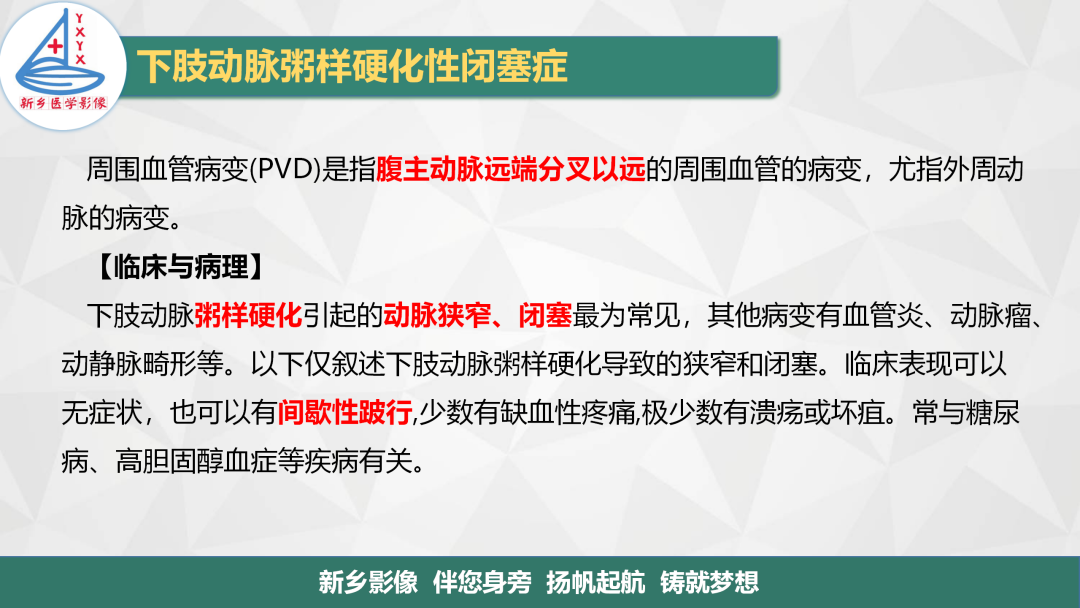 影像PPT - 【PPT】医学影像诊断学教材解读—下肢动脉粥样硬化性闭塞症-2