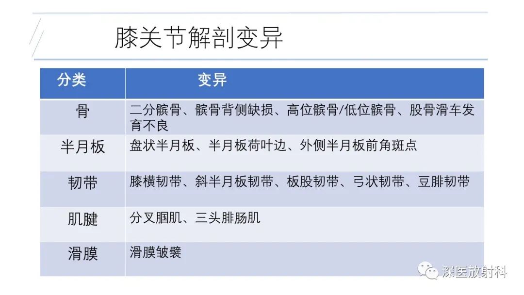 影像PPT - 【PPT】膝关节解剖变异的影像诊断-16