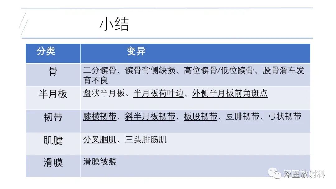 影像PPT - 【PPT】膝关节解剖变异的影像诊断-46