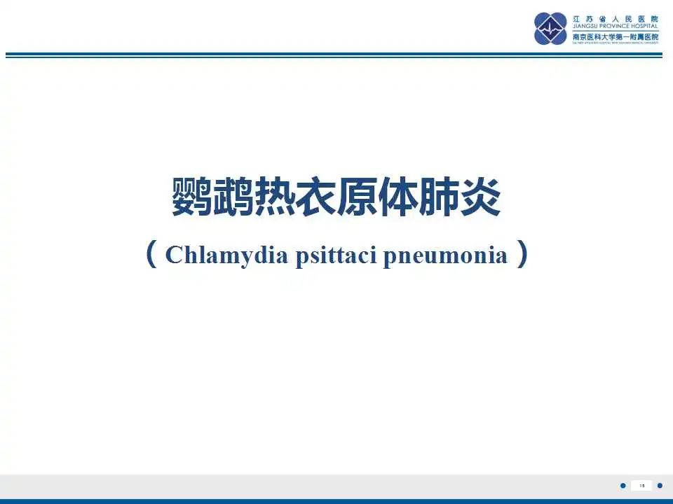 影像PPT - 【PPT】鹦鹉热衣原体肺炎-16