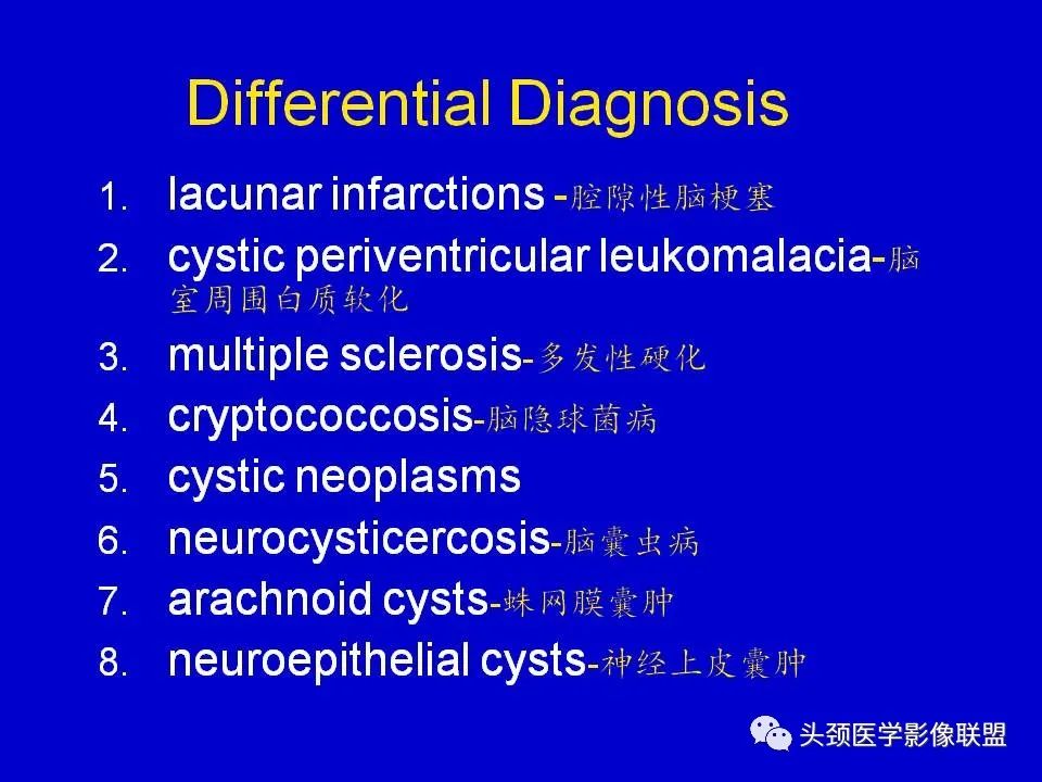 影像PPT - 【PPT】血管周围间隙的MR诊断及鉴别诊断-20