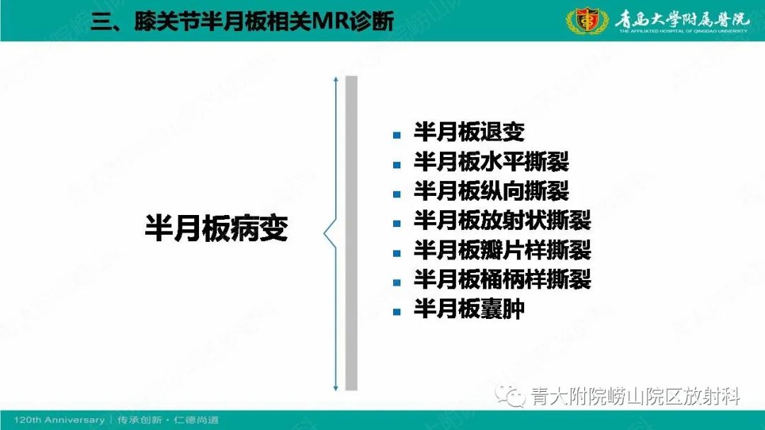 影像PPT - 【PPT】膝关节半月板及常见韧带损伤的磁共振诊断-23