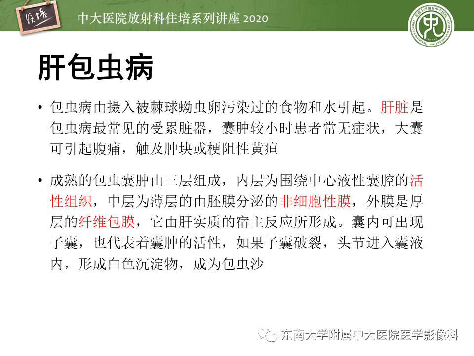 影像PPT - 【PPT】肝脏感染性病变的诊断及鉴别-30