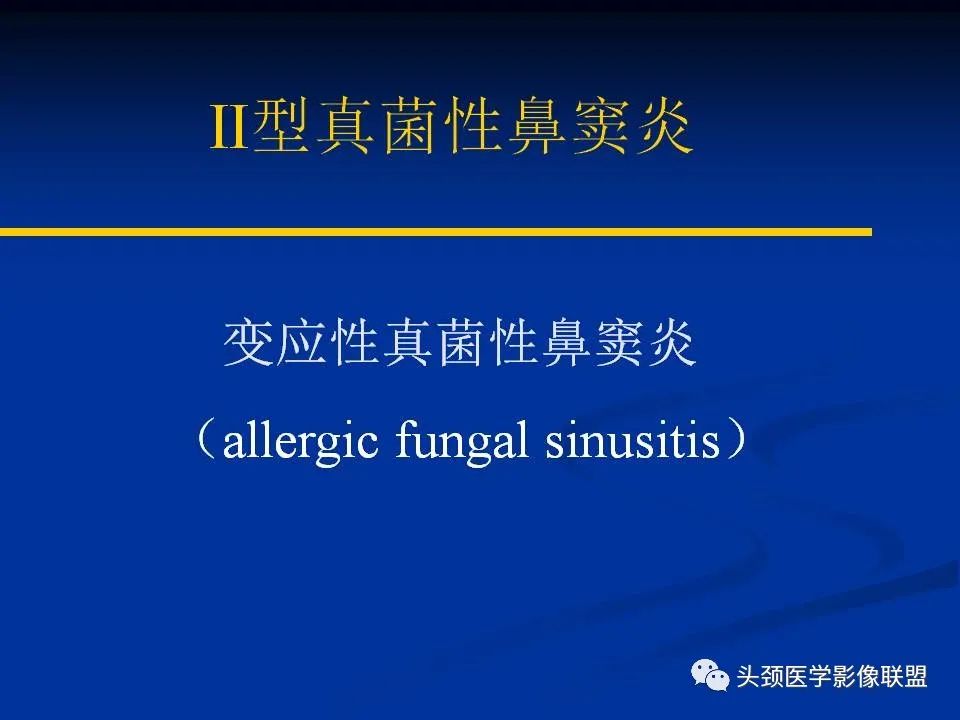 影像PPT - 【PPT】变应性真菌性鼻窦炎的影像表现-4