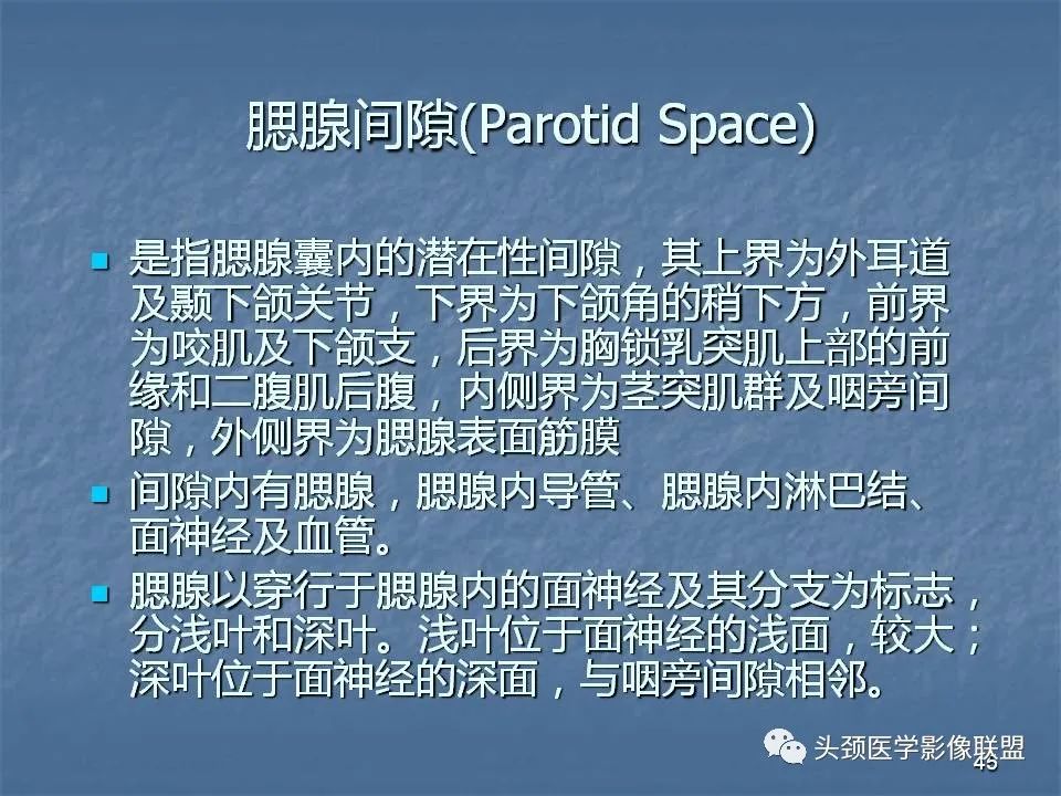 影像PPT - 【PPT】咽旁间隙与咽旁肿瘤的影像诊断-45