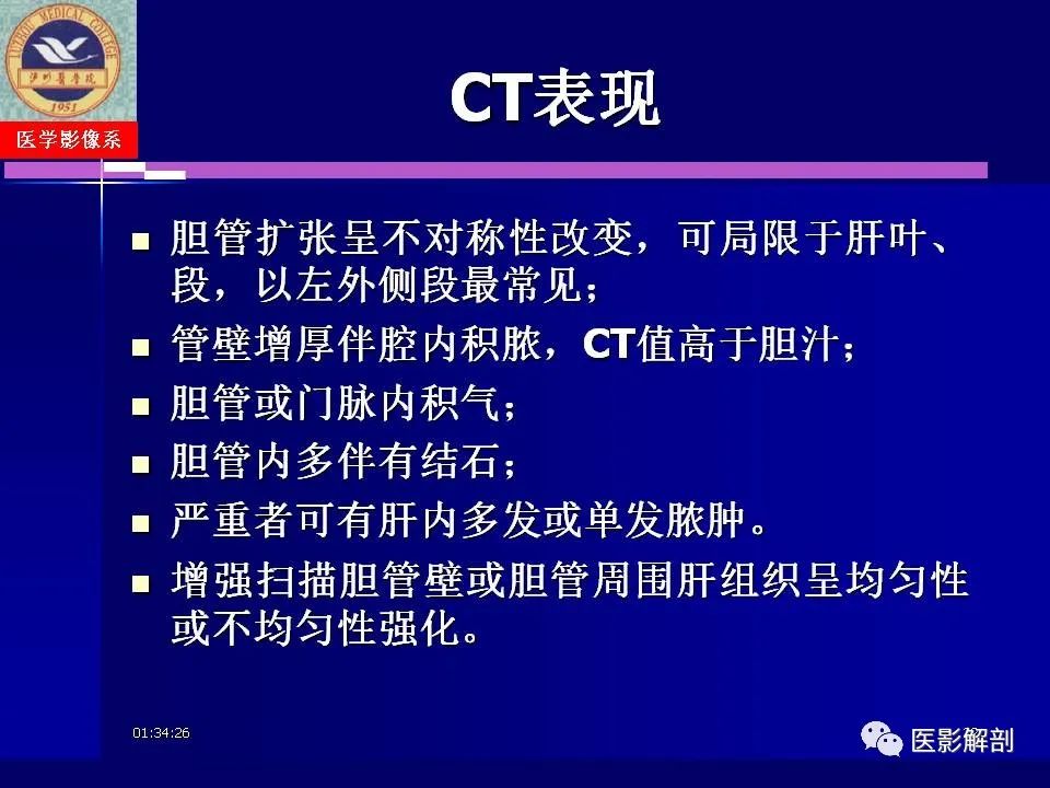 影像PPT - 【PPT】胆道系统病变的CT诊断-22