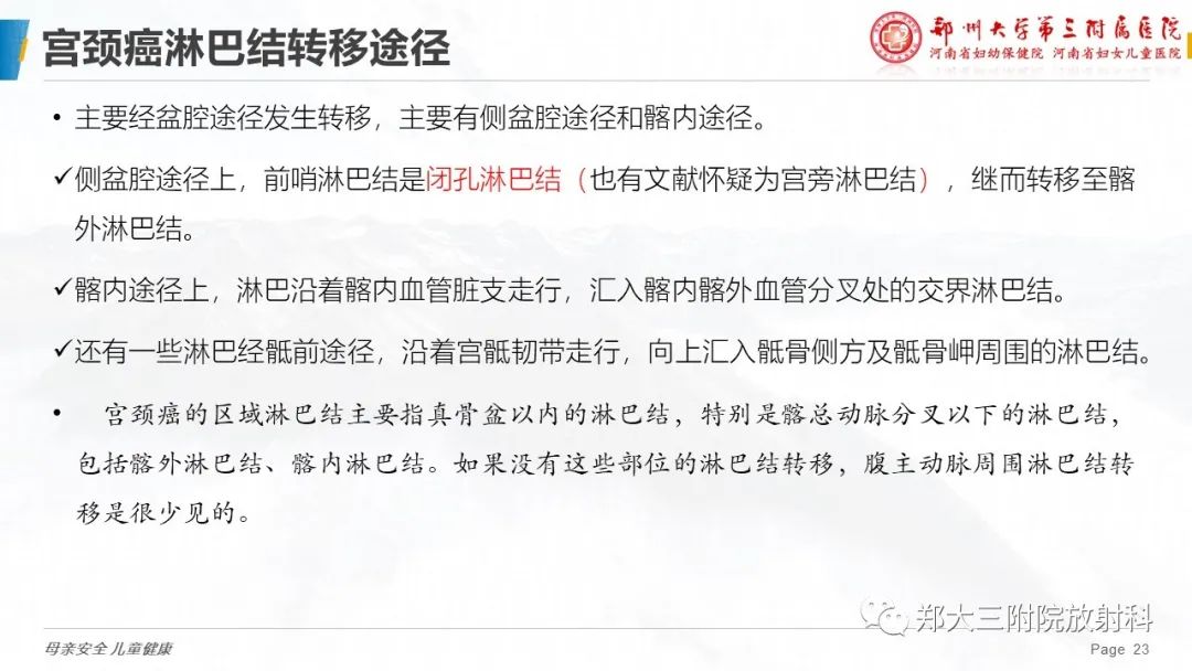 影像PPT - 【PPT】妇科恶性肿瘤淋巴结转移特点-20