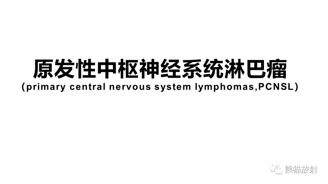 影像PPT - 【病例】原发性中枢神经系统淋巴瘤2例MR-28