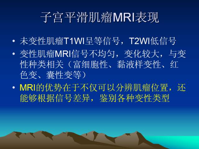 影像PPT - 【PPT】子宫常见疾病的MRI诊断-13