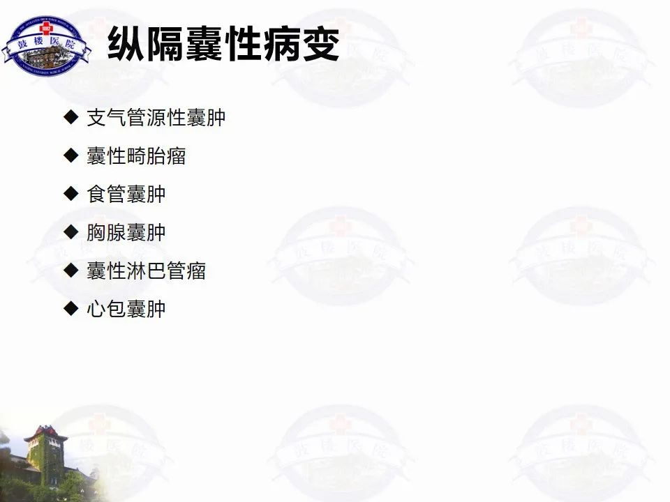 影像PPT - 【PPT】纵隔囊性病变CT诊断-12
