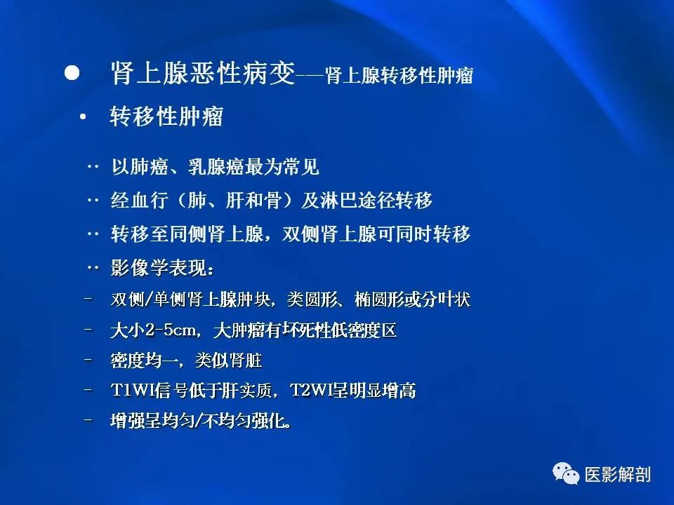 影像PPT - 【PPT】肾上腺解剖及相关病变的影像诊断-89