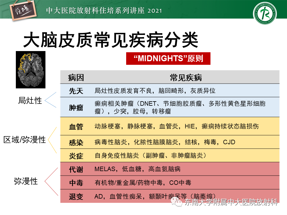 影像PPT - 【PPT】大脑皮层常见弥漫性病变的诊断思路-2