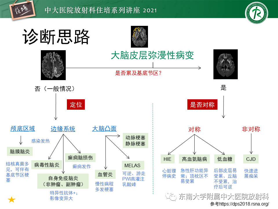 影像PPT - 【PPT】大脑皮层常见弥漫性病变的诊断思路-3