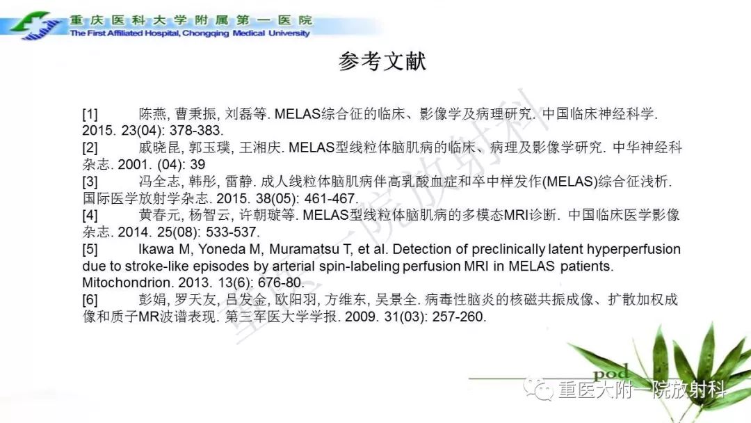 影像PPT - 【PPT】MELAS型线粒体脑肌病影像诊断及鉴别诊断-27