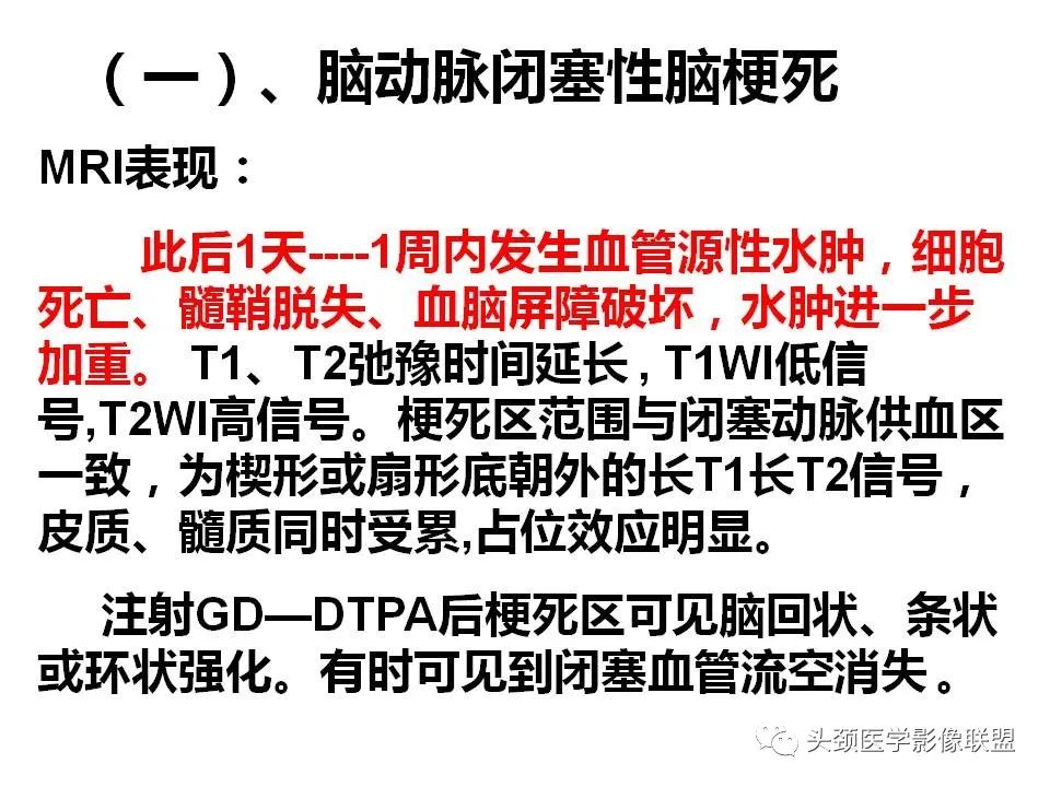 影像PPT - 【PPT】颅脑解剖及血管性病变的MRI诊断-48