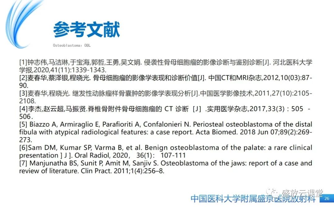 影像PPT - 【PPT】骨母细胞瘤-26
