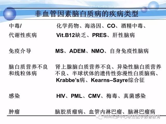 影像PPT - 【PPT】非血管因素弥漫性脑白质病的MRI鉴别诊断-5