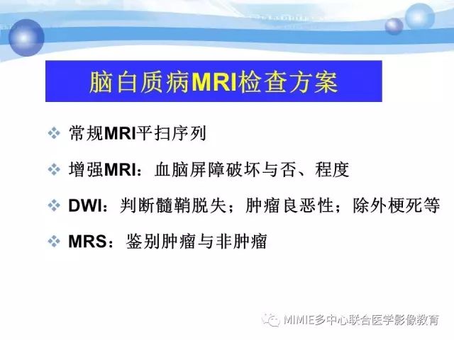 影像PPT - 【PPT】非血管因素弥漫性脑白质病的MRI鉴别诊断-7