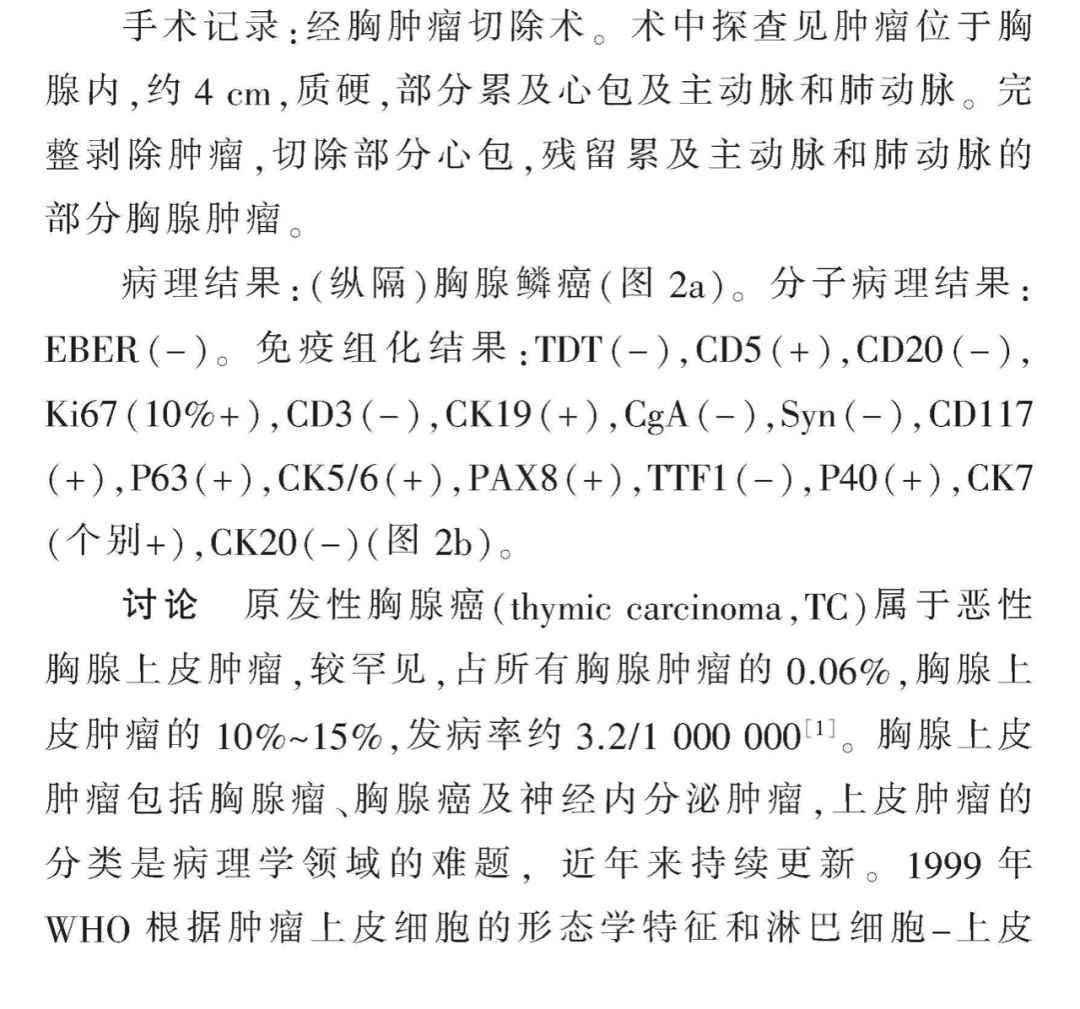 影像PPT - 【病例】胸腺实质性肿瘤—胸腺癌1例的影像诊断思维-5