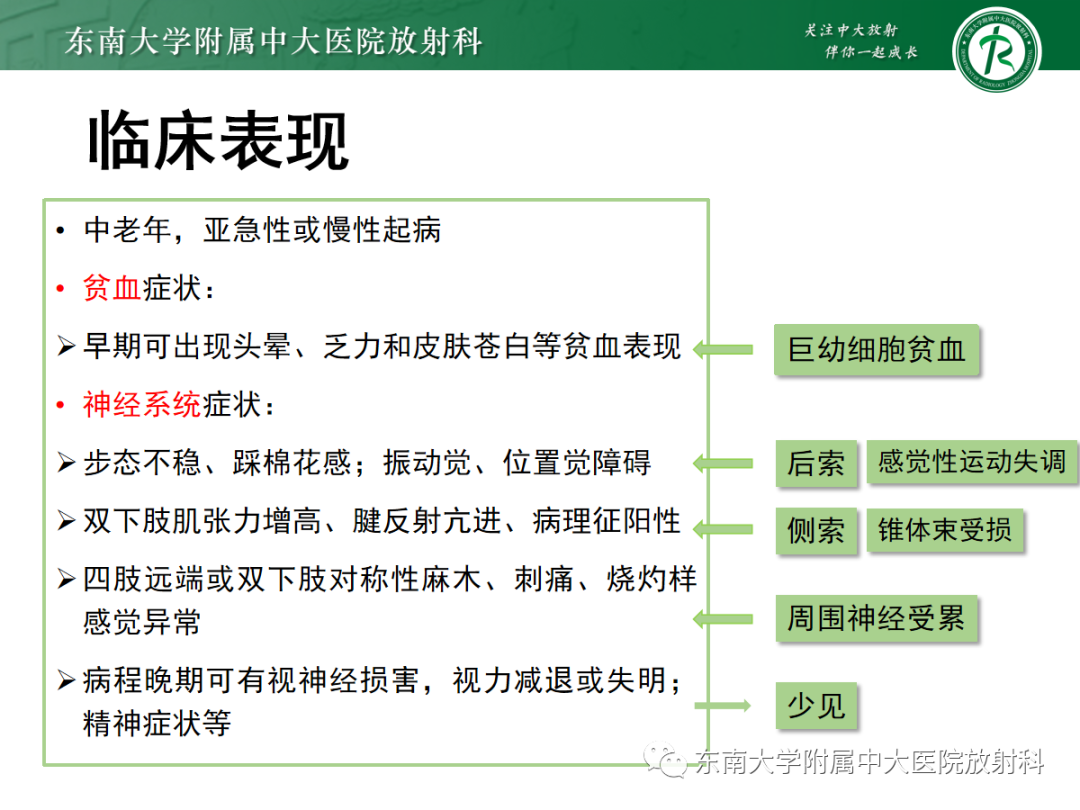 影像PPT - 【PPT】脊髓亚急性联合变性-10 影像PPT - 【PPT】脊髓亚急性联合变性-10