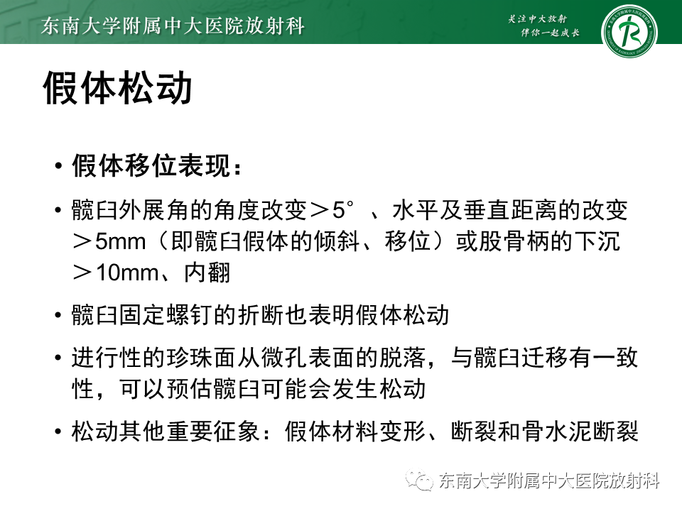 影像PPT - 【PPT】髋关节置换术后影像学评估-23 影像PPT - 【PPT】髋关节置换术后影像学评估-23