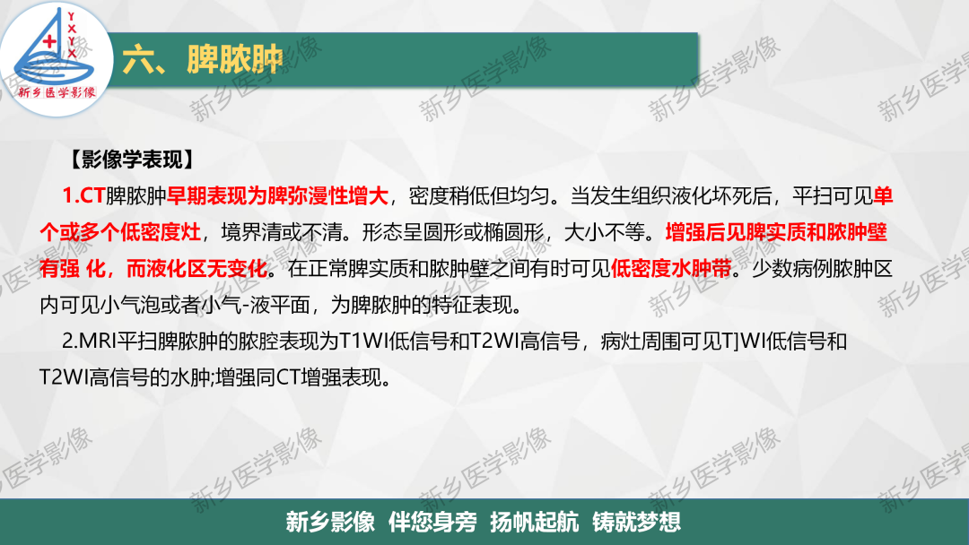 影像PPT - 【PPT】脾脏正常解剖及常见病变的影像表现-26