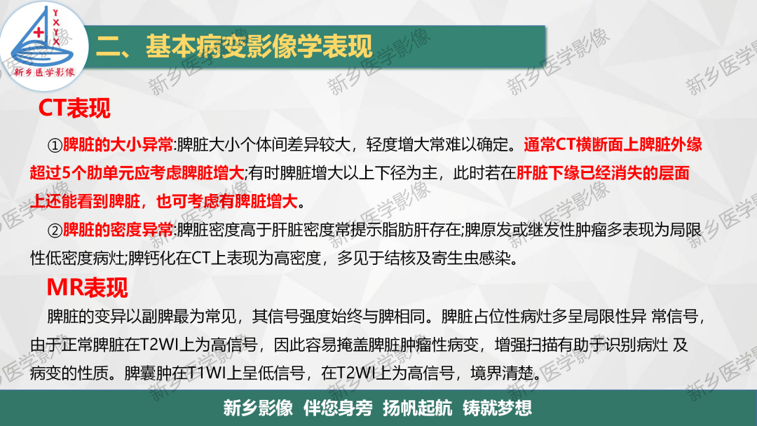 影像PPT - 【PPT】脾脏正常解剖及常见病变的影像表现-13